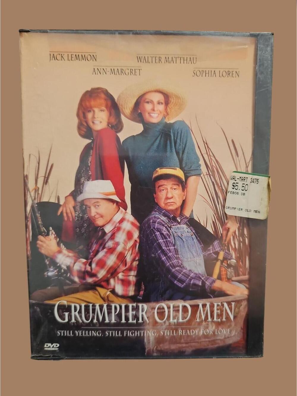 Grumpier Old Men (DVD, 1997) Factory Sealed – Small Tear on Bottom of Wrap